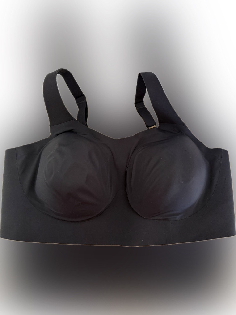 Evelyn & Bobbie Structured Scoop Bra w/ removable cups & adjustable straps; 3XL - Picture 3 of 7